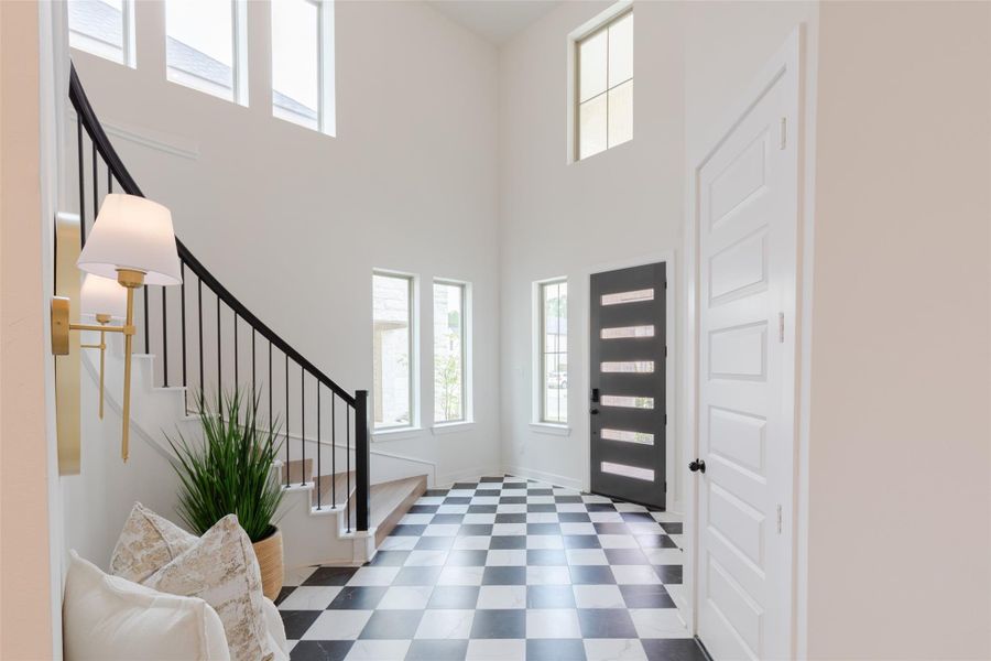 Furnished interior view inside a new home in , New Caney (Image 19).