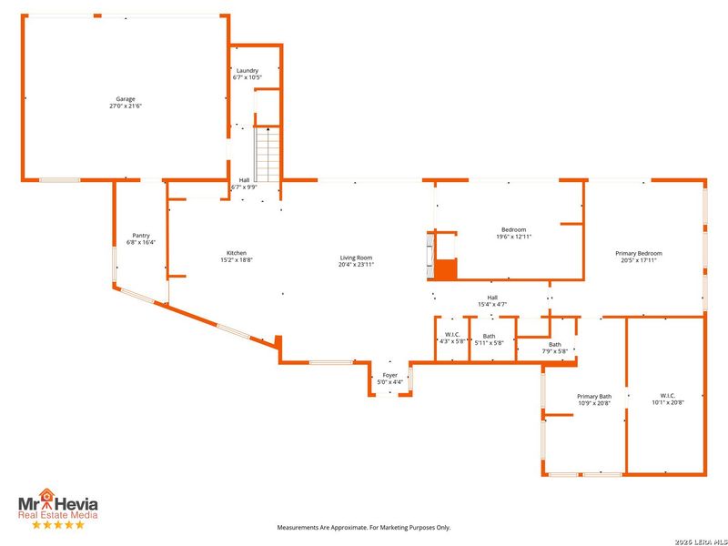 2D floor plan layout of this home in , San Antonio, TX (Image 5).