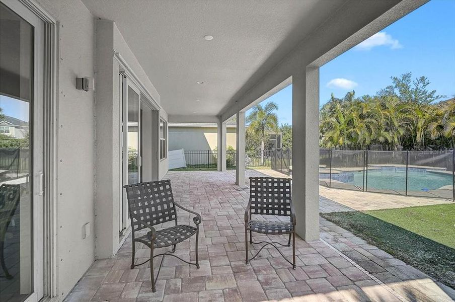 Exterior details and patio area of a home in , Sarasota (Image 25).