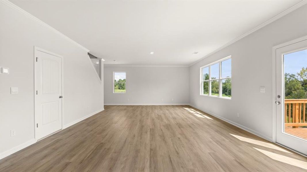 Spacious, unfurnished interior of a new home in Sheffield Highlands, Dallas (Image 17).