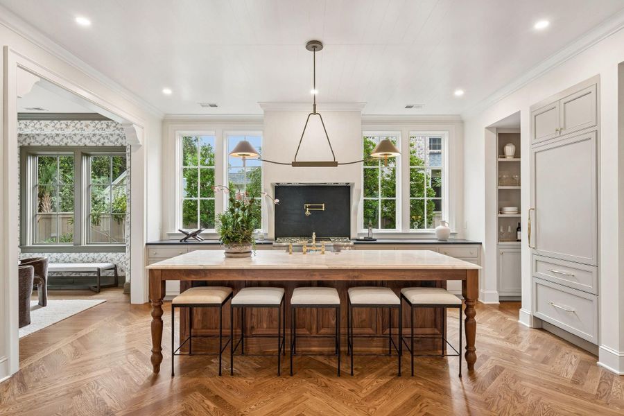 Furnished interior view inside a new home in , Mount Pleasant (Image 11).