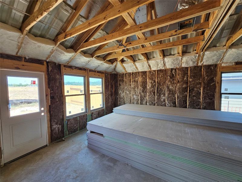 In-progress construction of a new home in Lexington Heights, Willis, TX (Image 9).