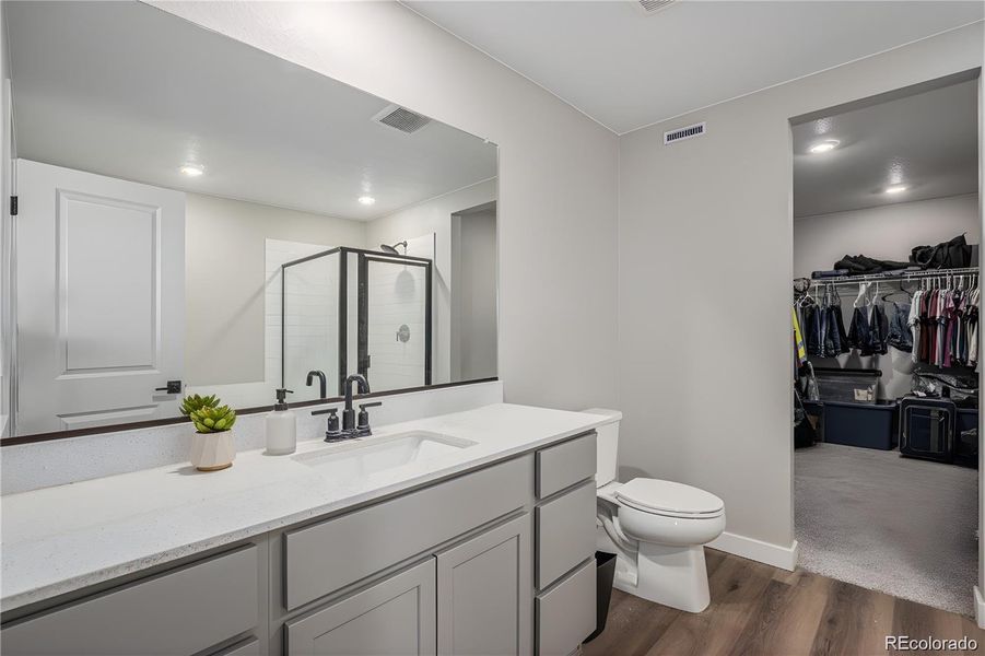 Furnished interior view inside a new home in Second Creek Farm, Commerce City (Image 12).