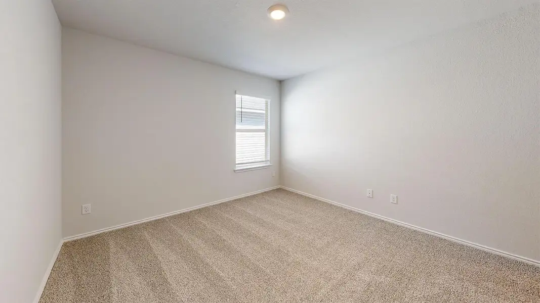 Unfurnished room with carpet flooring and baseboards