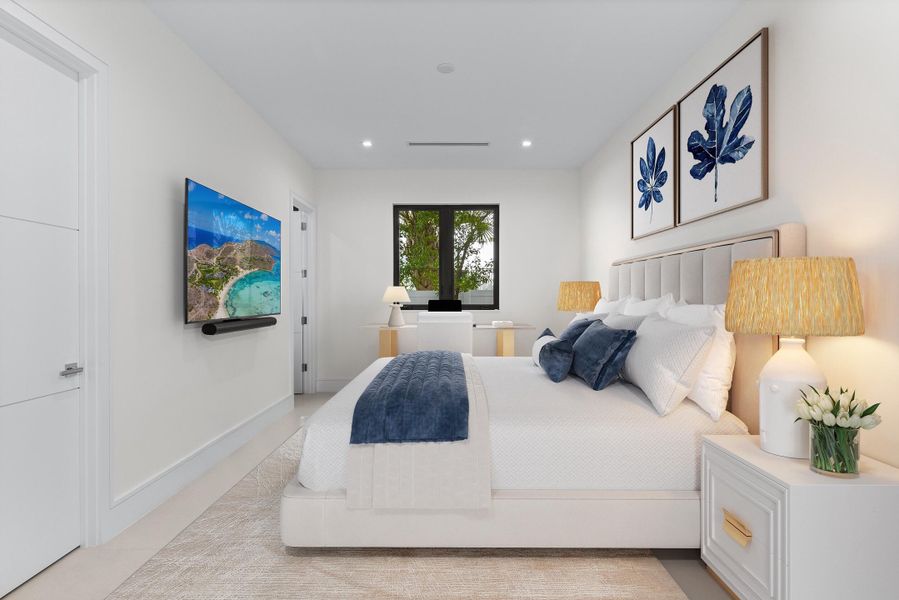 Guest Bed Downstairs