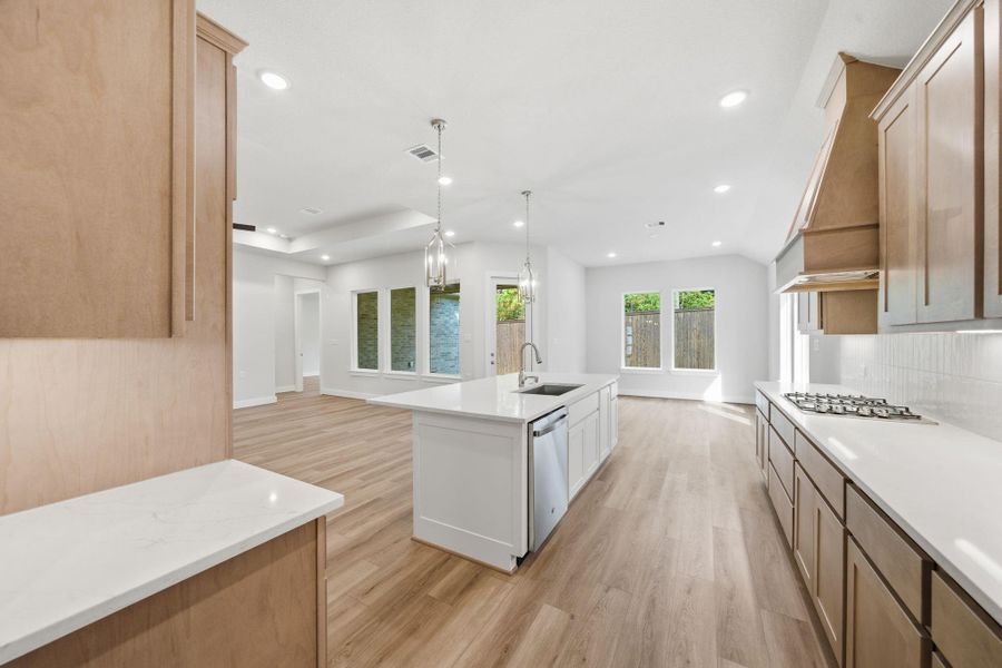 Furnished interior view inside a new home in Chambers Creek, Willis (Image 41).