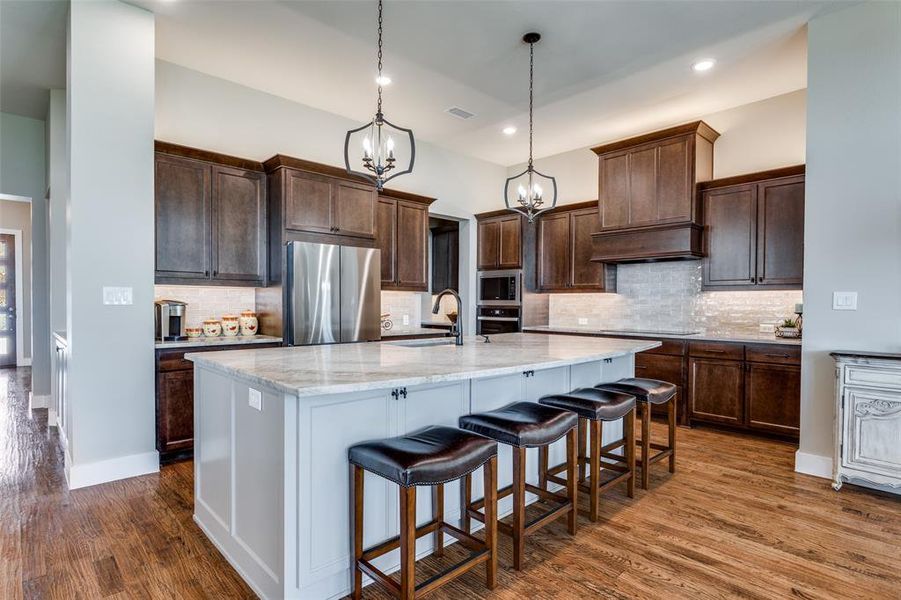 Furnished interior view inside a new home in , Wylie (Image 25).