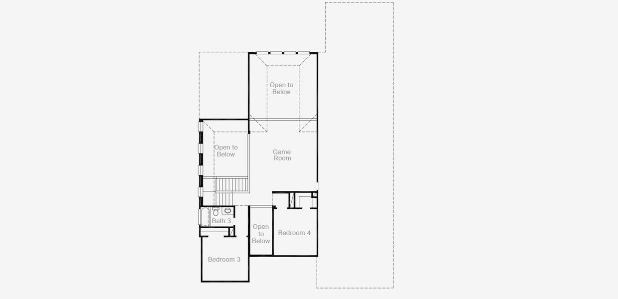2D floor plan layout for the Willis by Coventry Homes in Lariat, Liberty Hill, TX (Image 31).