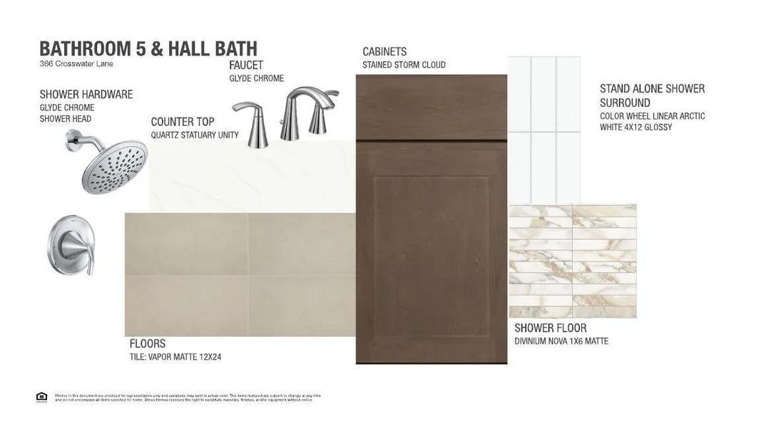 Sample of building materials used in homes in Caliterra - 110', Dripping Springs (Image 7).