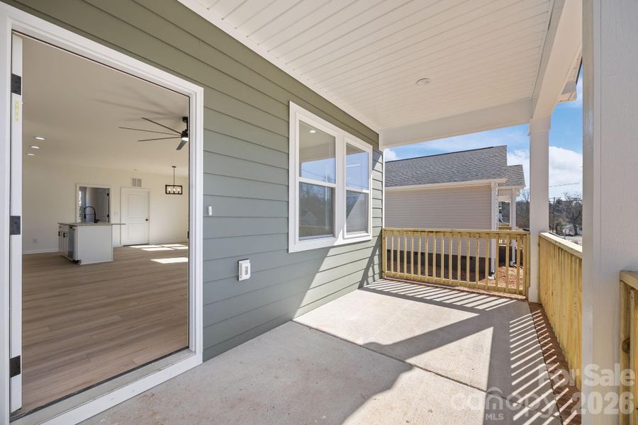 Exterior details and patio area of a home in , Salisbury (Image 22). Exterior details and patio area of a home in , Salisbury (Image 22).