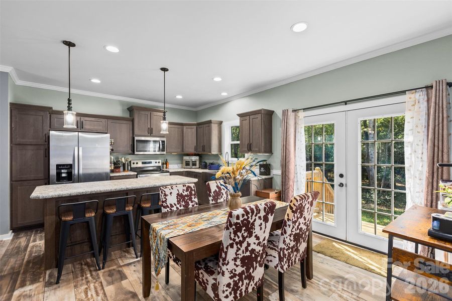 Furnished interior view inside a new home in , New London (Image 16).