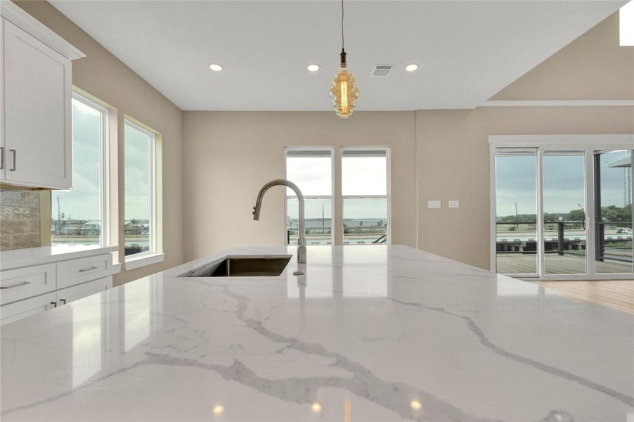 Close-up of interior finishes inside a home in , Taylor Lake Village (Image 11).