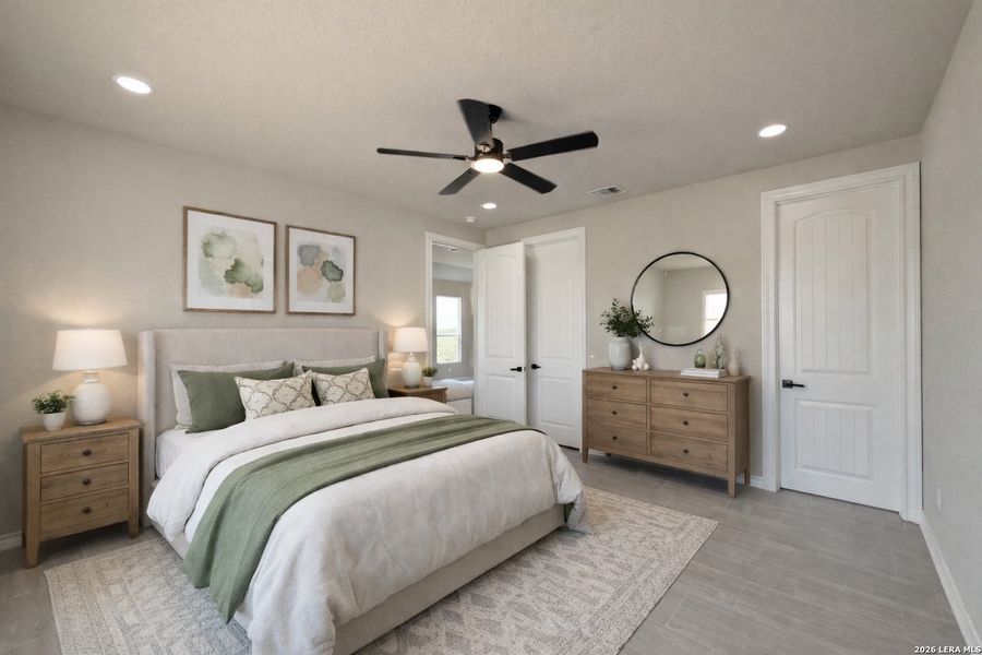 Furnished interior view inside a new home in , La Vernia (Image 9).