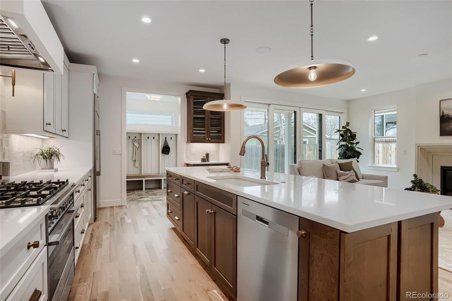 Furnished interior view inside a new home in , Denver (Image 14).