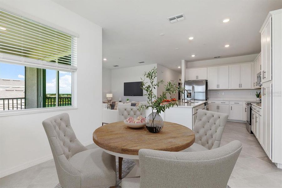 Furnished interior view inside a new home in , Venice (Image 11).