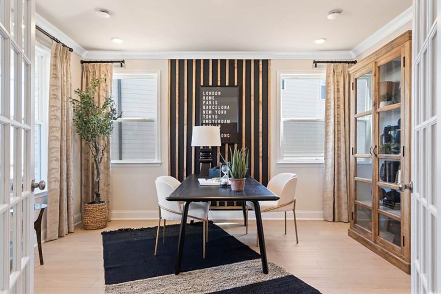 Furnished interior view inside a new home in Nichols Farm, Dacula (Image 7).