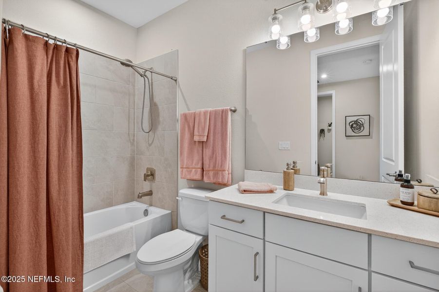 Furnished interior view inside a new home in , Jacksonville (Image 12).