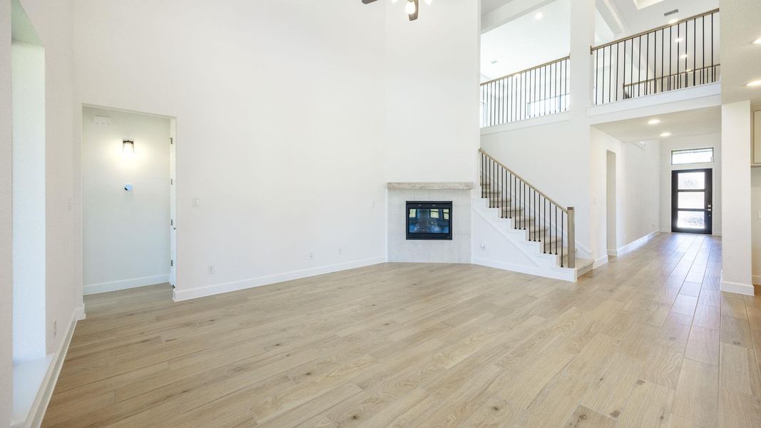 Spacious, unfurnished interior of a new home in Lariat 50', Liberty Hill (Image 11). Spacious, unfurnished interior of a new home in Lariat 50', Liberty Hill (Image 11).