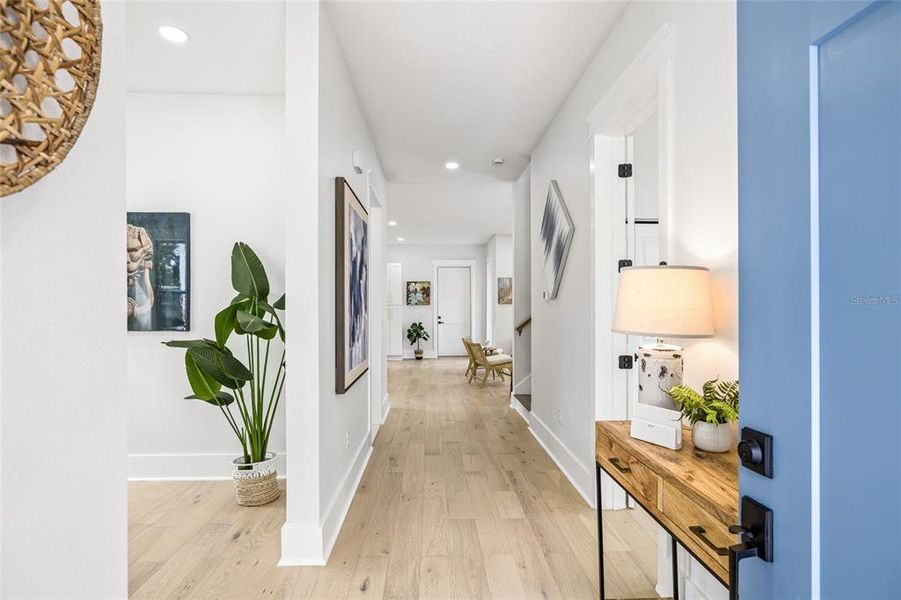 Furnished interior view inside a new home in , St. Petersburg (Image 27).