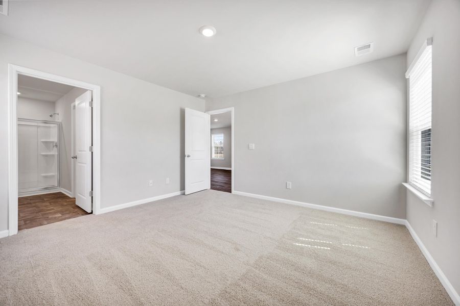Spacious, unfurnished interior of a new home in The Park at Wilkinson, Orangeburg (Image 19). Spacious, unfurnished interior of a new home in The Park at Wilkinson, Orangeburg (Image 19).