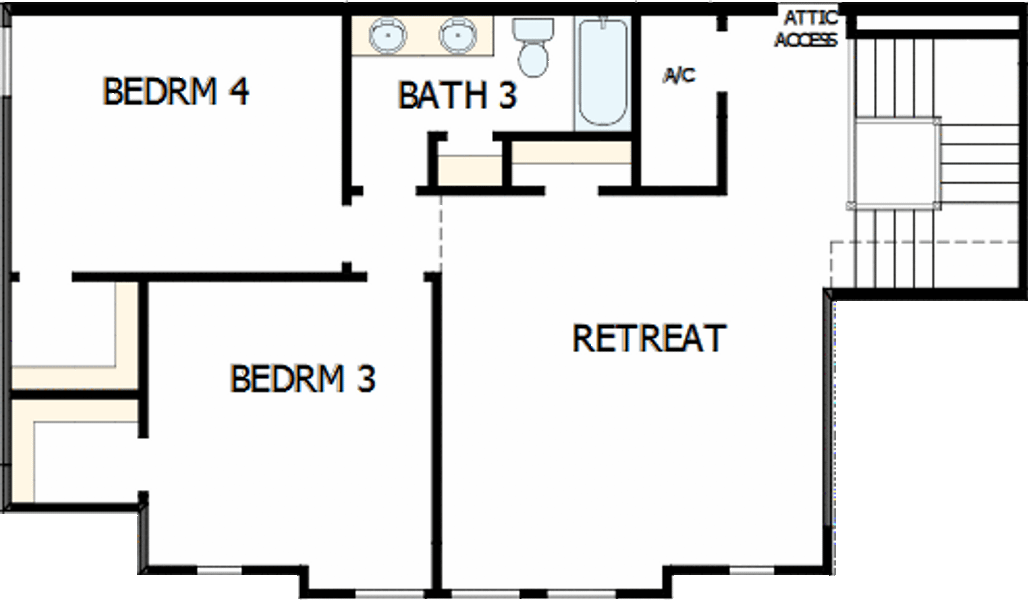 Image 6 representing the The Castleford by David Weekley Homes in Copeland Creek, Odessa, FL. Image 6 representing the The Castleford by David Weekley Homes in Copeland Creek, Odessa, FL.