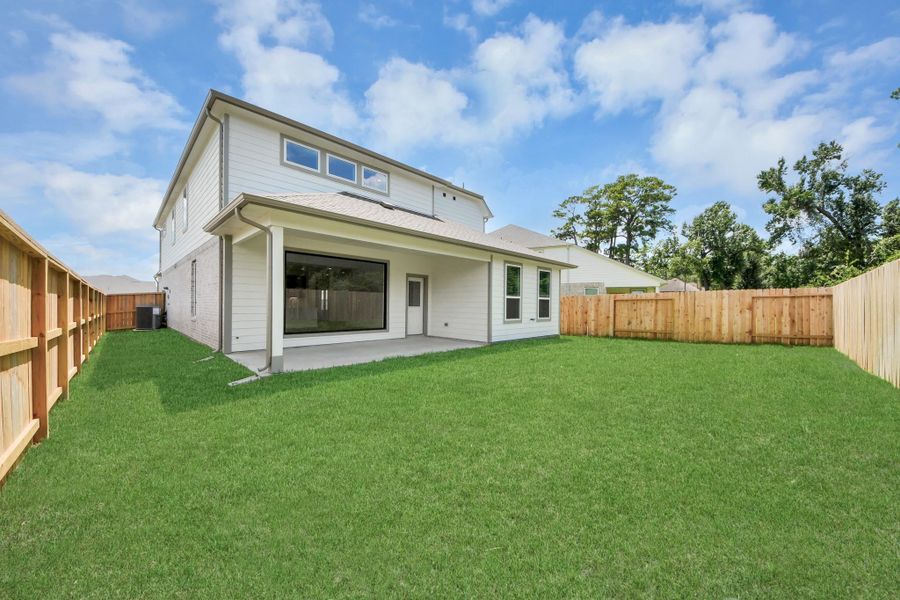 Experience outdoor living at its finest on this expansive covered patio, thoughtfully designed for BBQs and delightful outdoor dining. Experience outdoor living at its finest on this expansive covered patio, thoughtfully designed for BBQs and delightful outdoor dining.