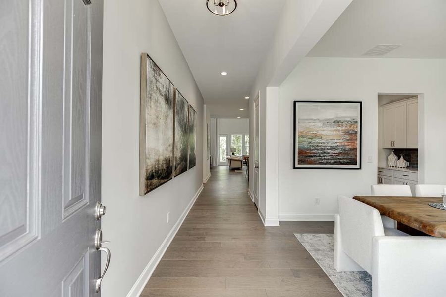 Scarlet Sample Entry Foyer