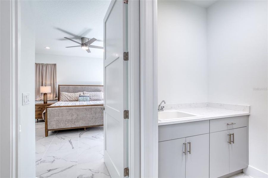 Furnished interior view inside a new home in , Daytona Beach (Image 18).