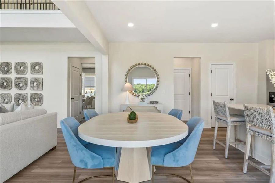 Furnished interior view inside a new home in Echo Grove, Cumming (Image 16).