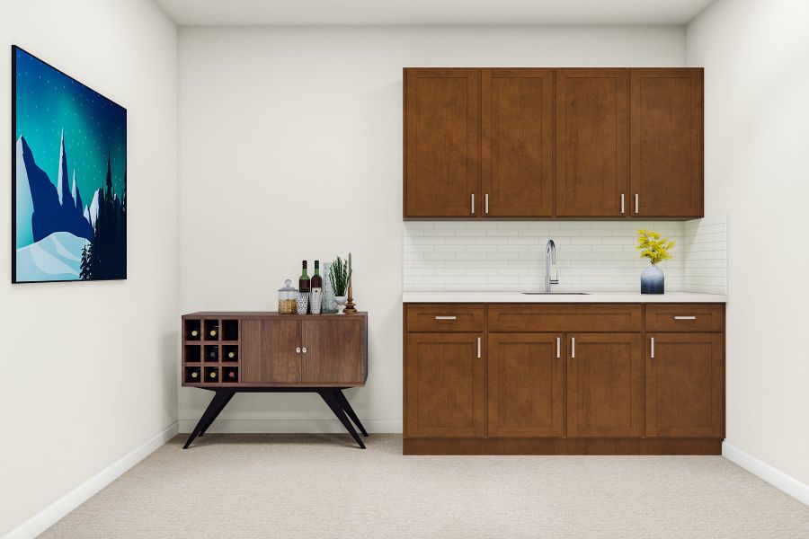 Representative furnished interior of a home built from the 3 by Tri Pointe Homes in Sugar Mill Village, Longmont (Image 35).