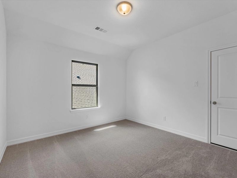fourth bedroom. Sample product photo. Actual exterior and interior selections may vary by homesite. Photo may be virtually staged. fourth bedroom. Sample product photo. Actual exterior and interior selections may vary by homesite. Photo may be virtually staged.