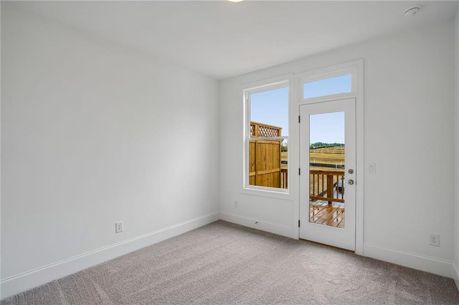 Spacious, unfurnished interior of a new home in Waterhaven, Cumming (Image 20).