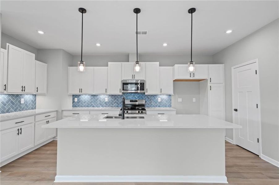 Furnished interior view inside a new home in The Reserve At Liberty Park, Braselton (Image 9). Furnished interior view inside a new home in The Reserve At Liberty Park, Braselton (Image 9).
