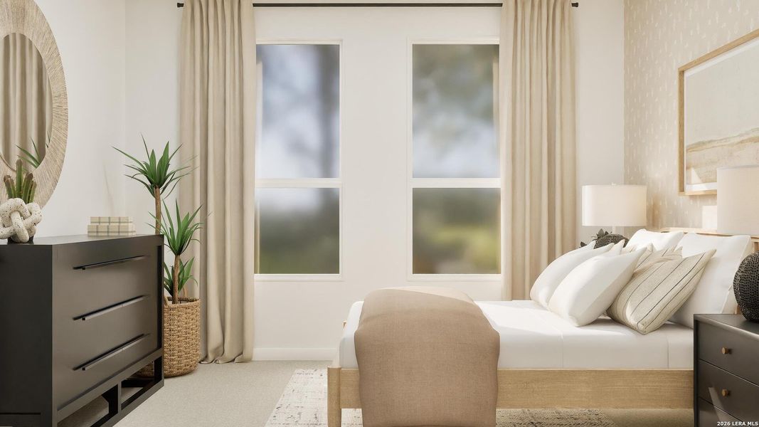 Furnished interior view inside a new home in Voss Farms, New Braunfels (Image 30).