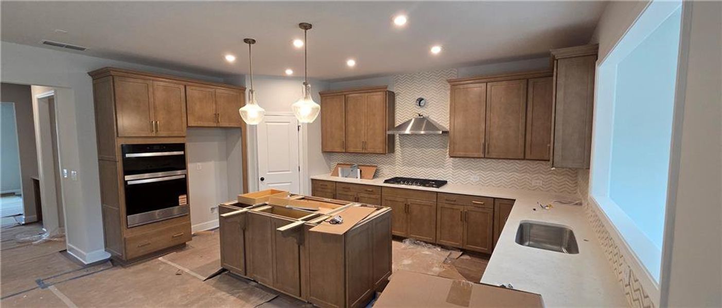 In-progress construction of a new home in Oakwood, Cumming, GA (Image 19).