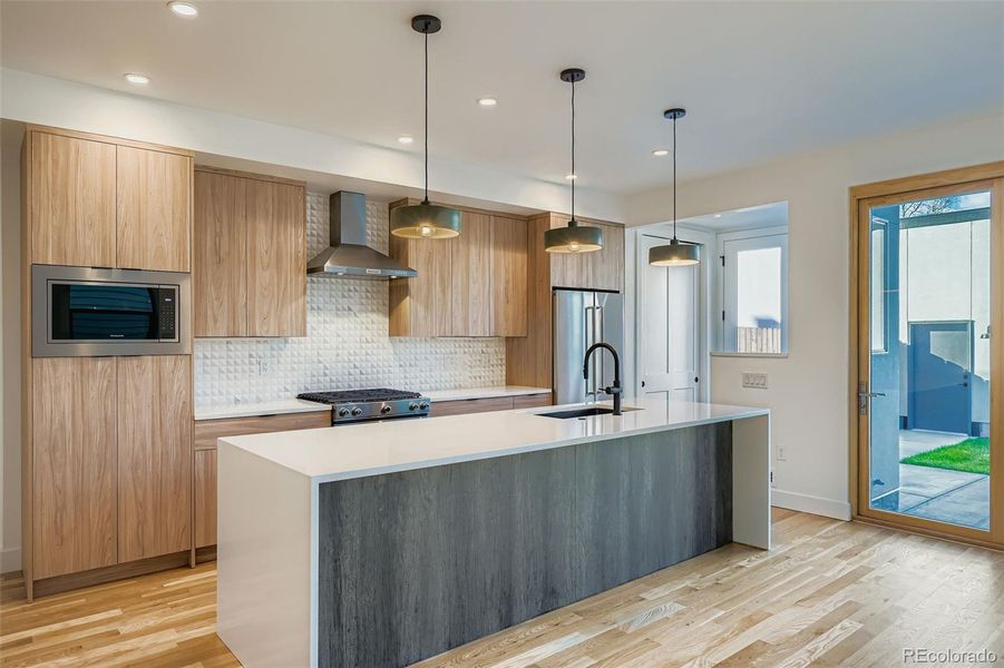 Furnished interior view inside a new home in , Denver (Image 9).