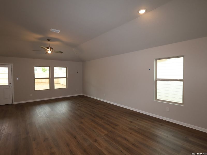 Spacious, unfurnished interior of a new home in Mesquite Ridge, San Antonio (Image 10). Spacious, unfurnished interior of a new home in Mesquite Ridge, San Antonio (Image 10).