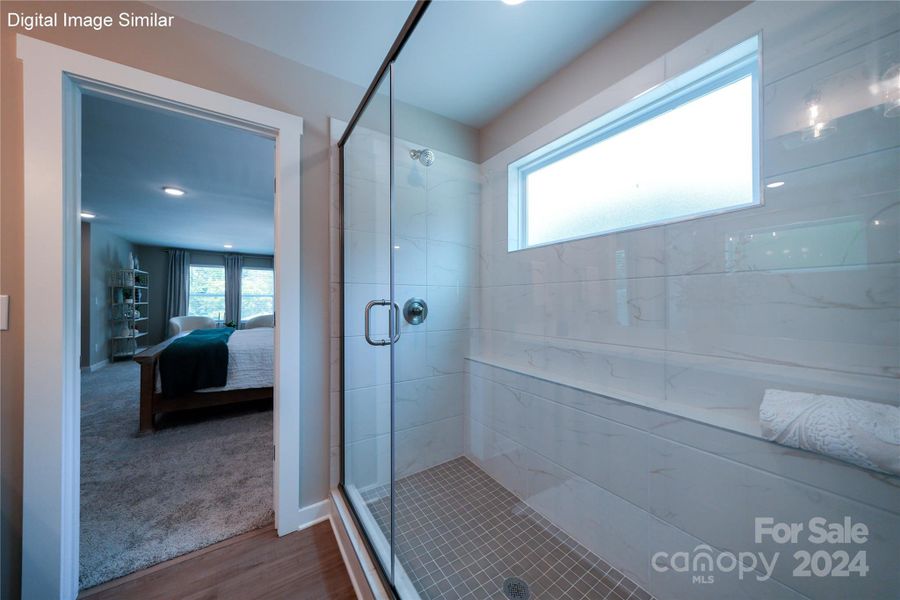 Digital Image Similar: Shower, subject has spa package