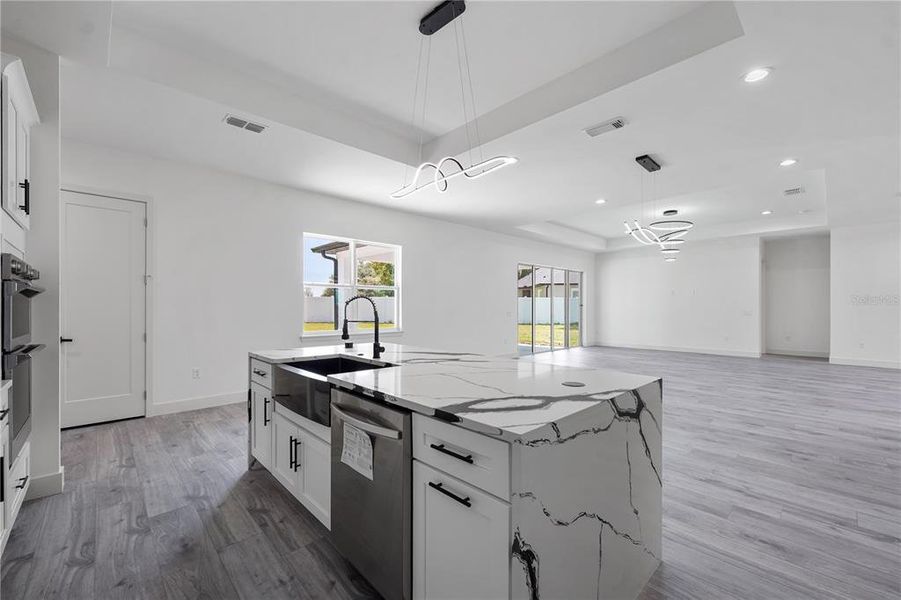 Furnished interior view inside a new home in , Leesburg (Image 15).
