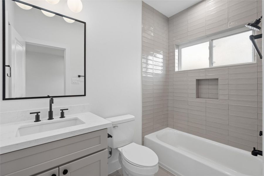 Furnished interior view inside a new home in , Houston (Image 7).