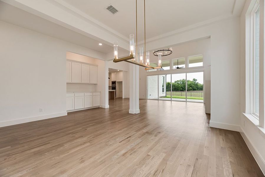 Spacious, unfurnished interior of a new home in Light Farms Graham/Reagan, Celina (Image 21). Spacious, unfurnished interior of a new home in Light Farms Graham/Reagan, Celina (Image 21).