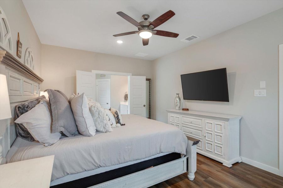 Furnished interior view inside a new home in Marvida, Cypress (Image 41).