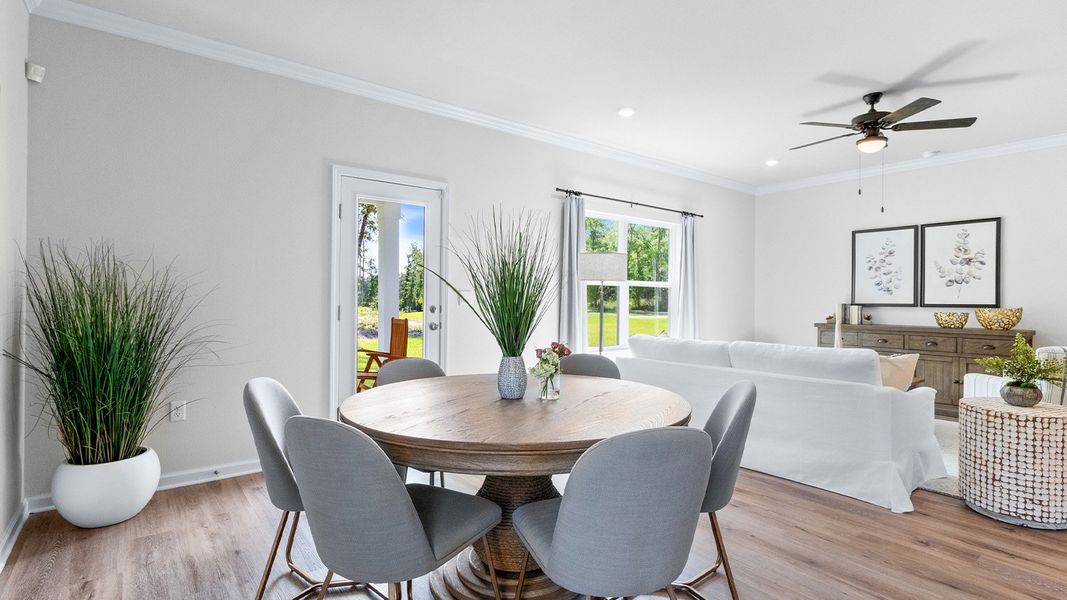 Furnished interior view inside a new home in Fallschase, Tallahassee (Image 29).