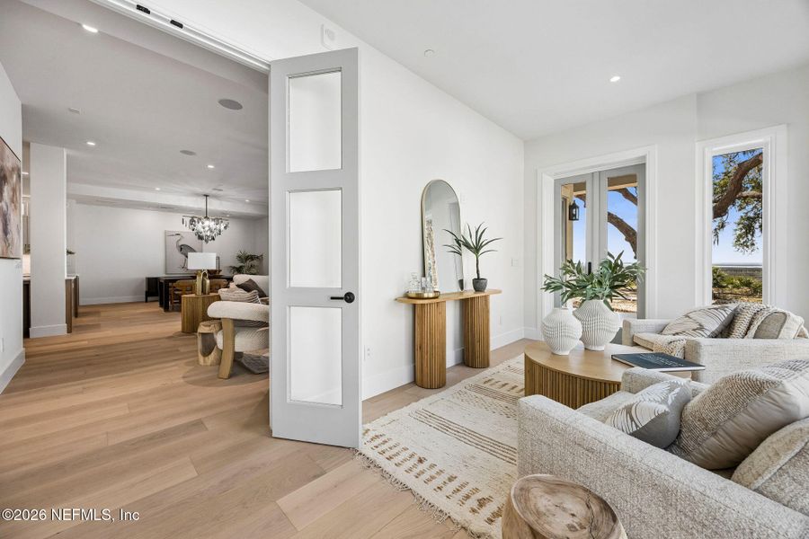 Furnished interior view inside a new home in , Fernandina Beach (Image 4).