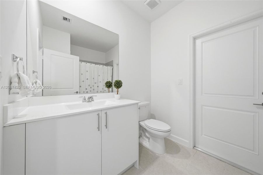 Furnished interior view inside a new home in , Miami (Image 14).