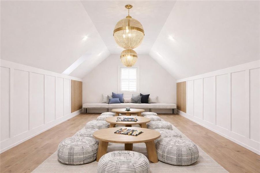 Furnished interior view inside a new home in , Alpharetta (Image 10).
