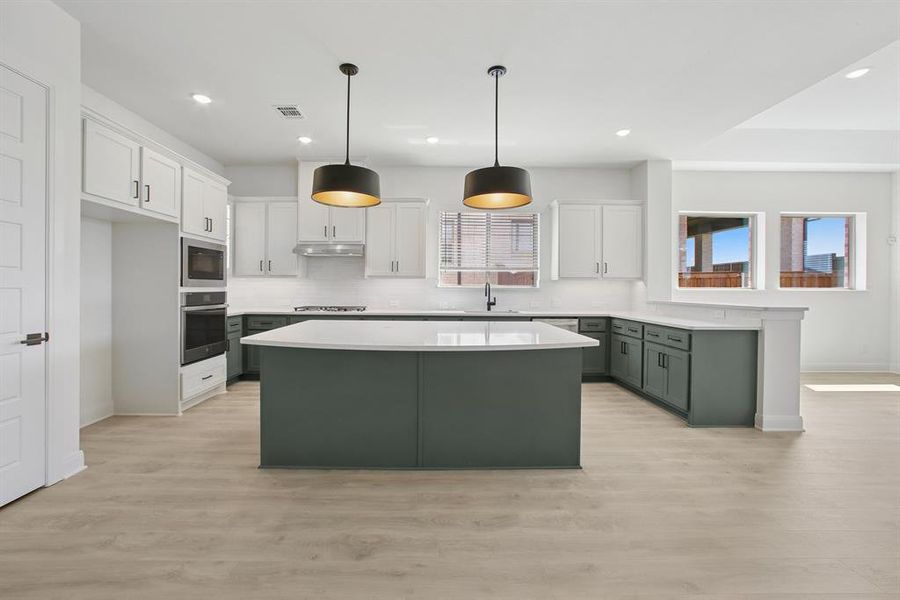 Furnished interior view inside a new home in South Pointe Manor Series, Mansfield (Image 5).