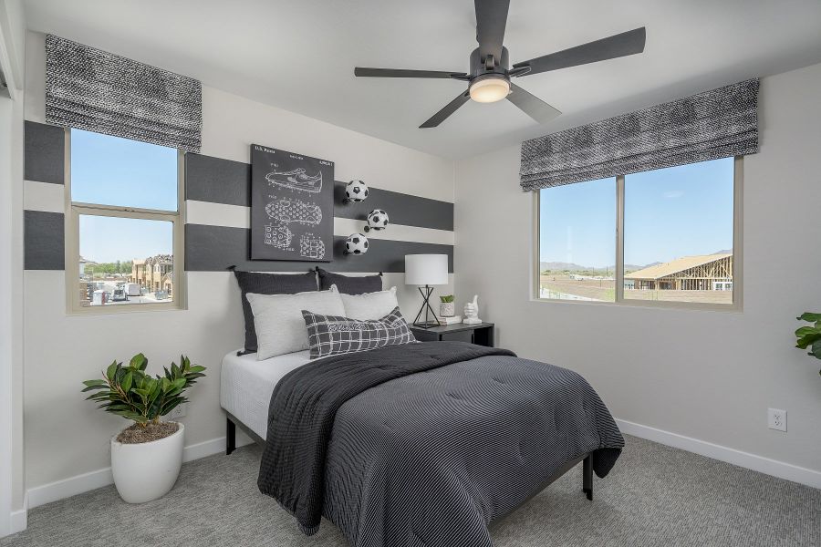 Bedroom | Quattro | Solvida at Estrella | New Homes in Goodyear, AZ | Landsea Homes