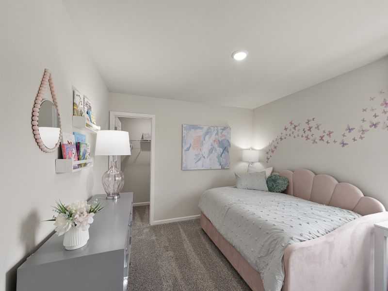 Furnished interior view inside a new home in Oakwood, Mebane (Image 14).