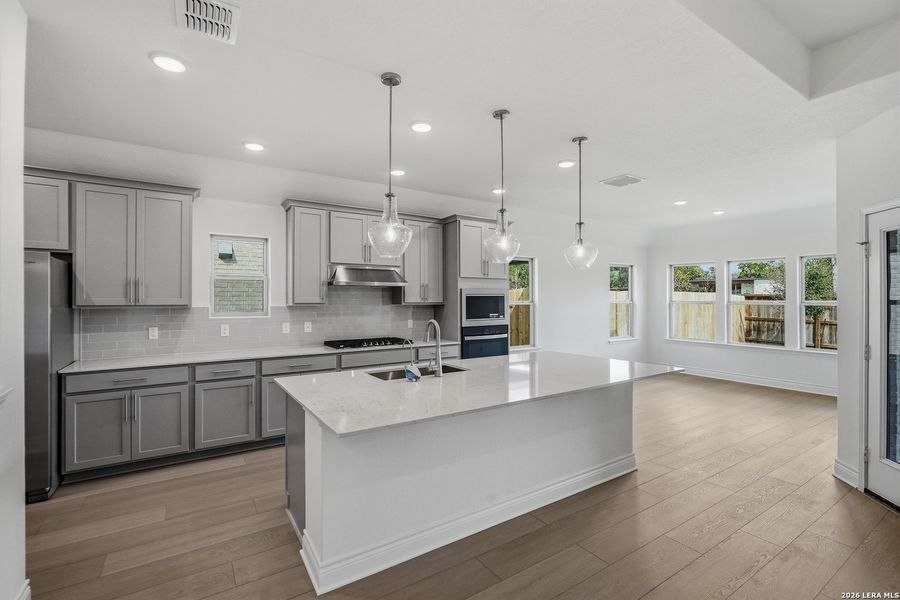 Furnished interior view inside a new home in Davis Ranch, San Antonio (Image 14).